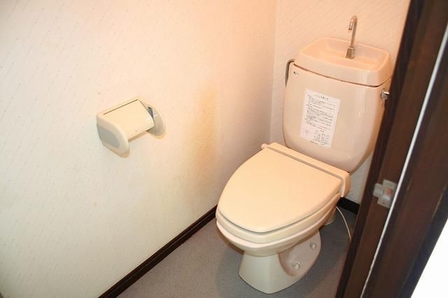 【トイレ】　トイレは洋式です。