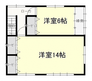 間取り図（販１戸建）　【リフォーム中】リフォーム後の間取予定図。2階は洋室2部屋へリフォームします。