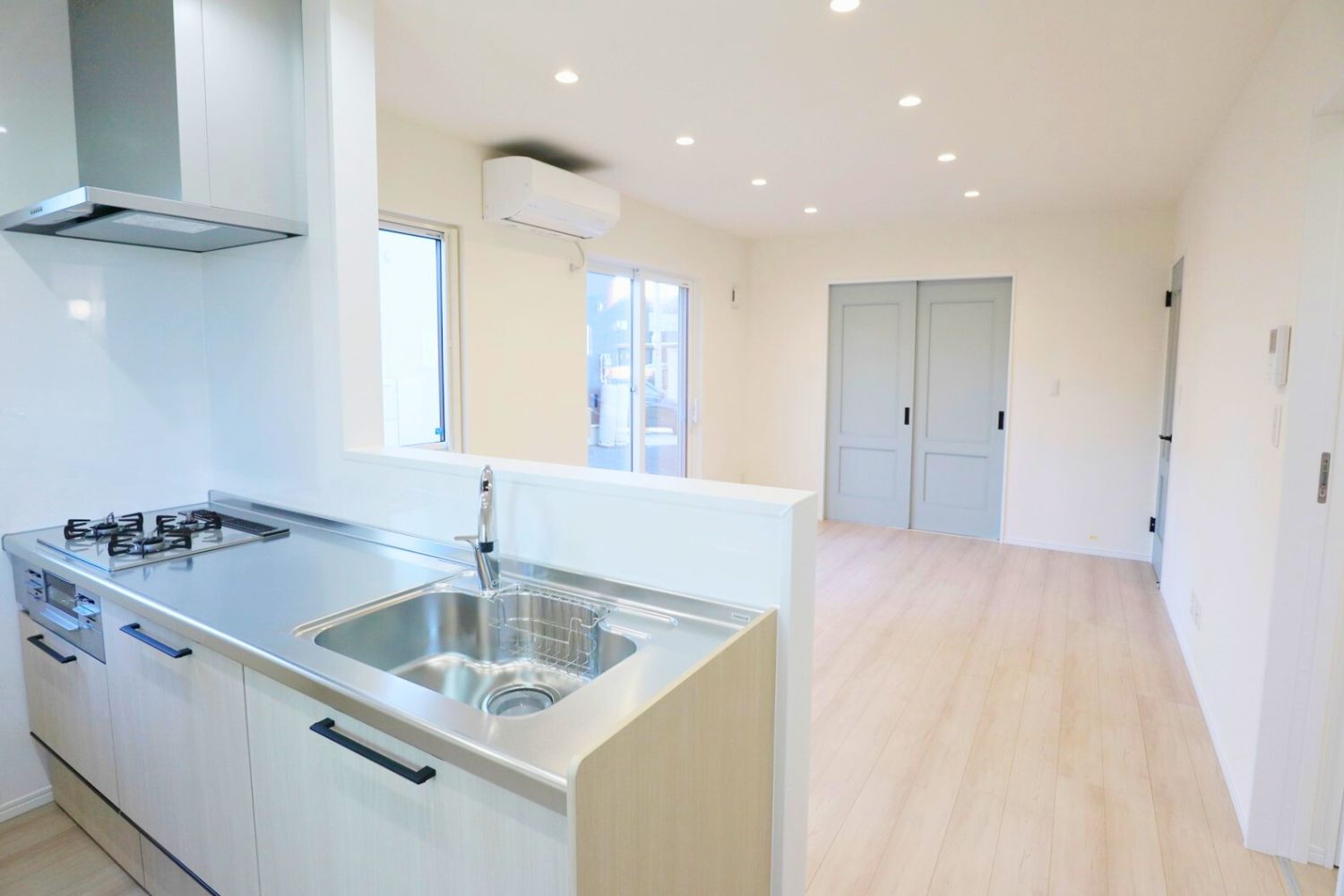 広々としたLDK【弘前市中野 新築建売住宅 完成見学会＆販売会開催！！｜事前予約制｜2026年3月7日(土)～3月31日(火)】おうち情報館城東店