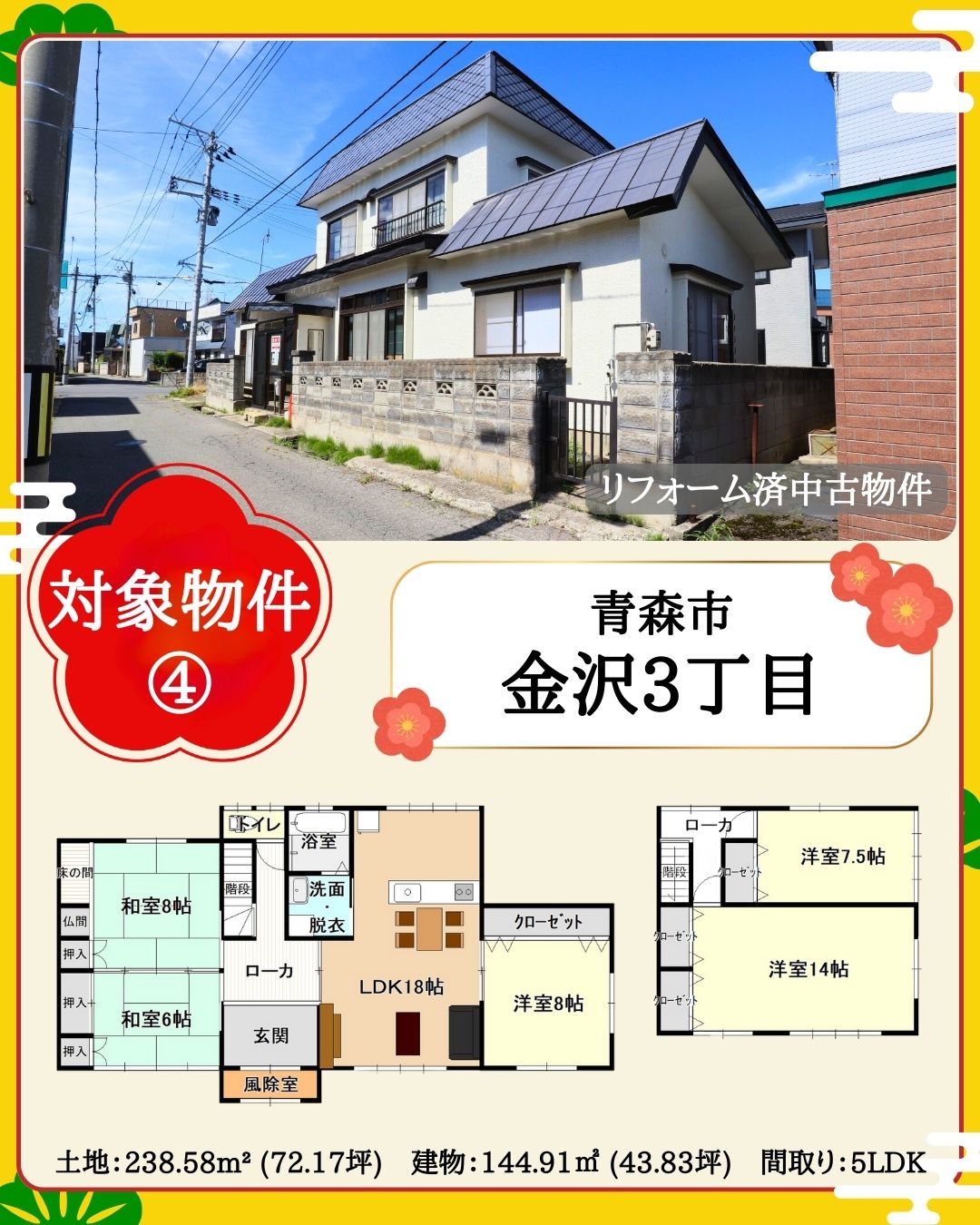 「おうち情報館 お正月キャンペーン」開催！！【2025年1月11日(日)～1月31日(金)】おうち情報館城東店