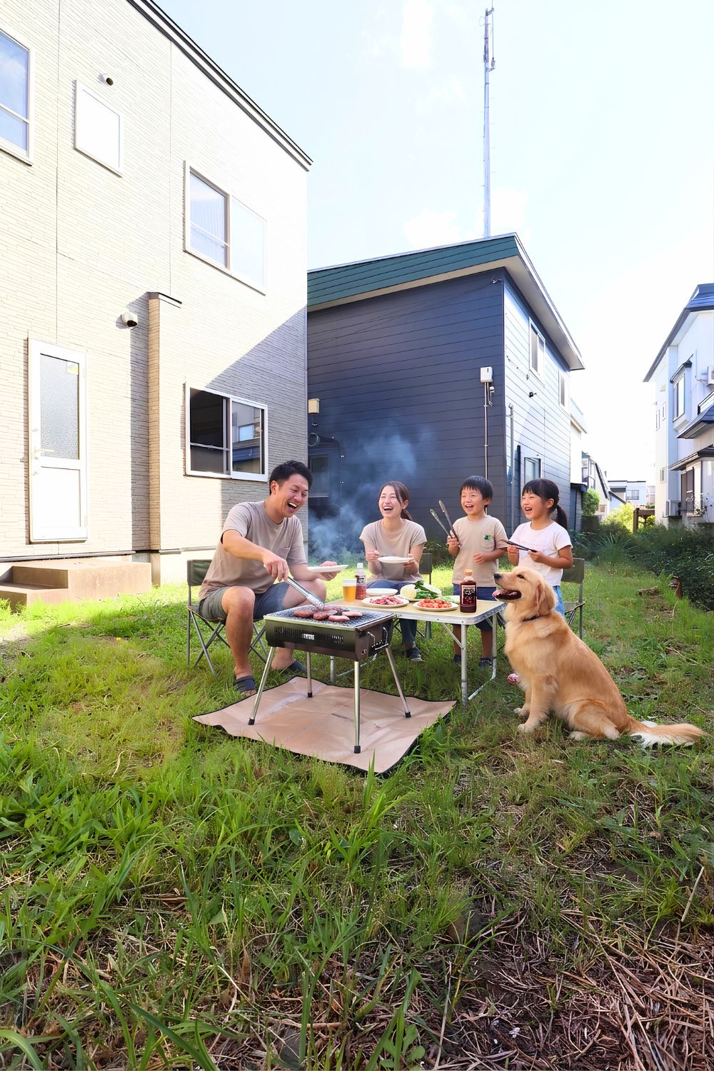 08. 人目が気にならない「プライベート裏庭」【青森市西滝のリフォーム中古住宅販売会|3LDK・駐車2台・22帖LDK|予約優先制|2026年9月1日(火)~9月29日(火)】おうち情報館城東店