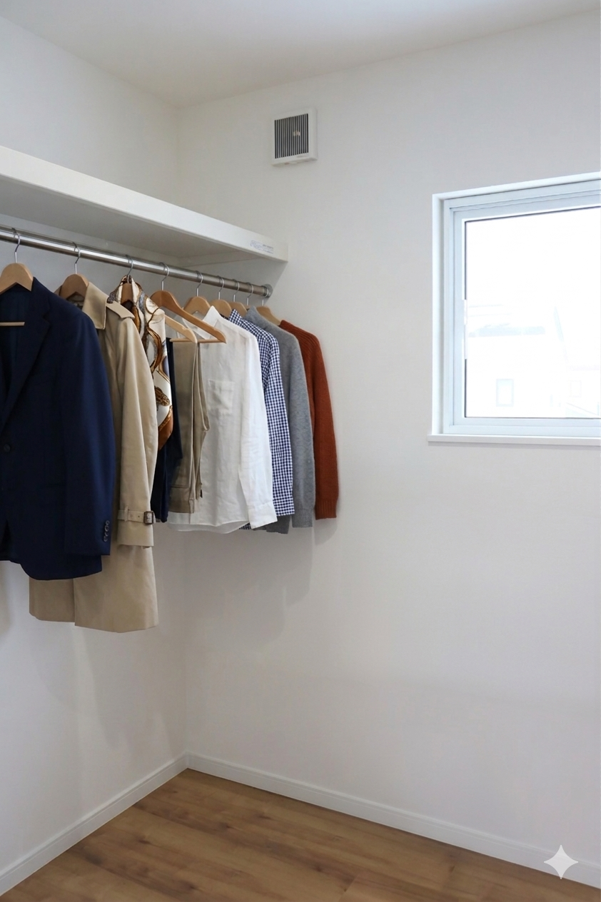 たっぷりの収納スペース【弘前市中野 新築建売住宅 完成見学会＆販売会開催！！｜事前予約制｜2026年3月7日(土)～3月31日(火)】おうち情報館城東店