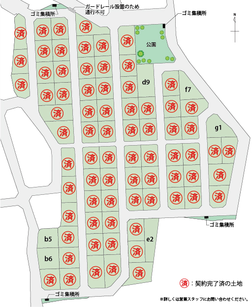 区画図